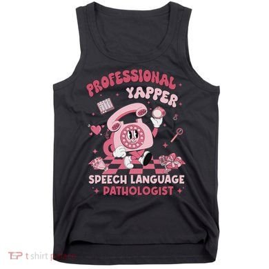 Speech Language Pathologist Retro Slp Professional Yapper Tank Top