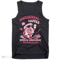 Speech Language Pathologist Retro Slp Professional Yapper Tank Top thumb 0