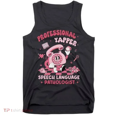 Speech Language Pathologist Retro Slp Professional Yapper Tank Top