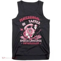 Speech Language Pathologist Retro Slp Professional Yapper Tank Top thumb 0