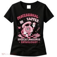 Speech Language Pathologist Retro Slp Professional Yapper Women's T-Shirt thumb 0