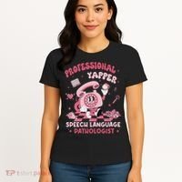 Speech Language Pathologist Retro Slp Professional Yapper Women's T-Shirt thumb 4