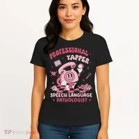 Speech Language Pathologist Retro Slp Professional Yapper Women's T-Shirt thumb 4