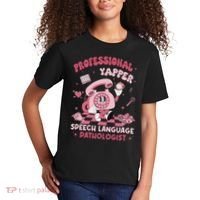 Speech Language Pathologist Retro Slp Professional Yapper Kids T-Shirt thumb 2