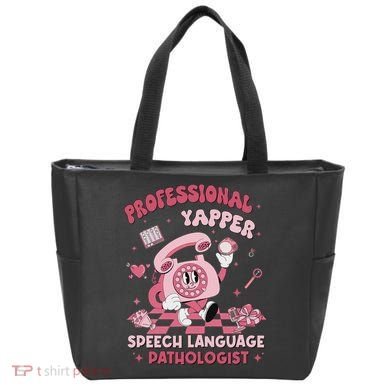 Speech Language Pathologist Retro Slp Professional Yapper Tote Bag