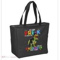 So Long Pre-K Kindergarten Here I Come Dinosaur Graduation Tote Bag thumb 2