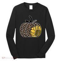 Sunflower Leopard Pumpkin Long Sleeve Shirt thumb 0