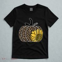 Sunflower Leopard Pumpkin T-Shirt thumb 5