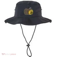 Sunflower Leopard Pumpkin Bucket Hat thumb 0