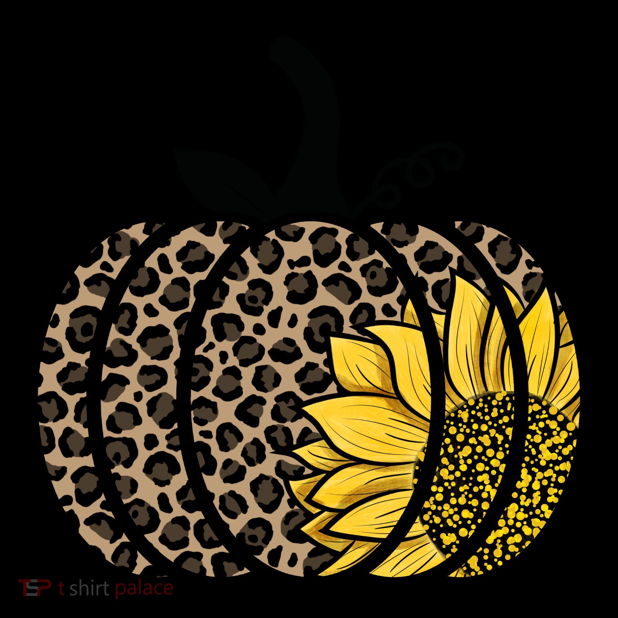 Sunflower Leopard Pumpkin Coffee Mug