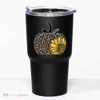 Sunflower Leopard Pumpkin Tumbler thumb 0
