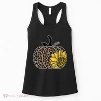 Sunflower Leopard Pumpkin Women's Tank Top thumb 0