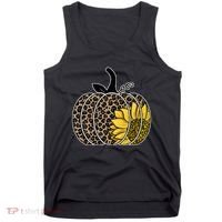 Sunflower Leopard Pumpkin Tank Top thumb 0