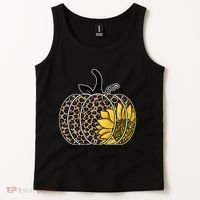 Sunflower Leopard Pumpkin Tank Top thumb 2