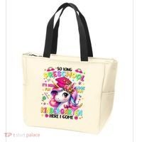 So Long Preschool Graduation Graduate Unicorn  Tote Bag thumb 3