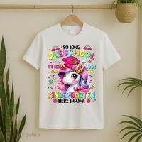 So Long Preschool Graduation Graduate Unicorn  T-Shirt thumb 2
