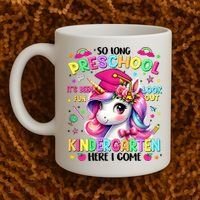 So Long Preschool Graduation Graduate Unicorn  Coffee Mug thumb 2