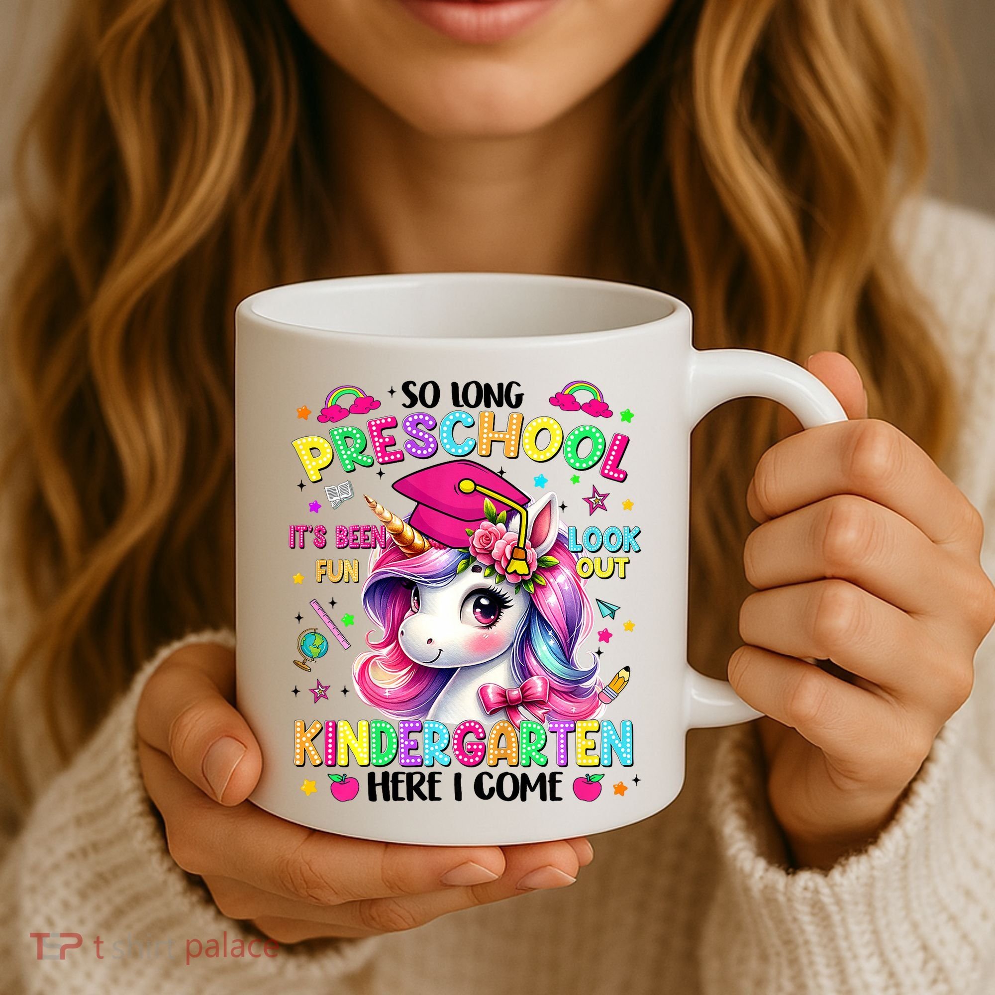 So Long Preschool Graduation Graduate Unicorn  Coffee Mug