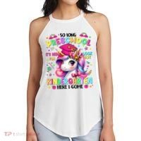 So Long Preschool Graduation Graduate Unicorn  Women's Perfect Tri Rocker Tank thumb 2