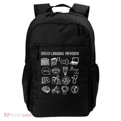 Speech Language Pathology Speech Therapy Awareness Backpack