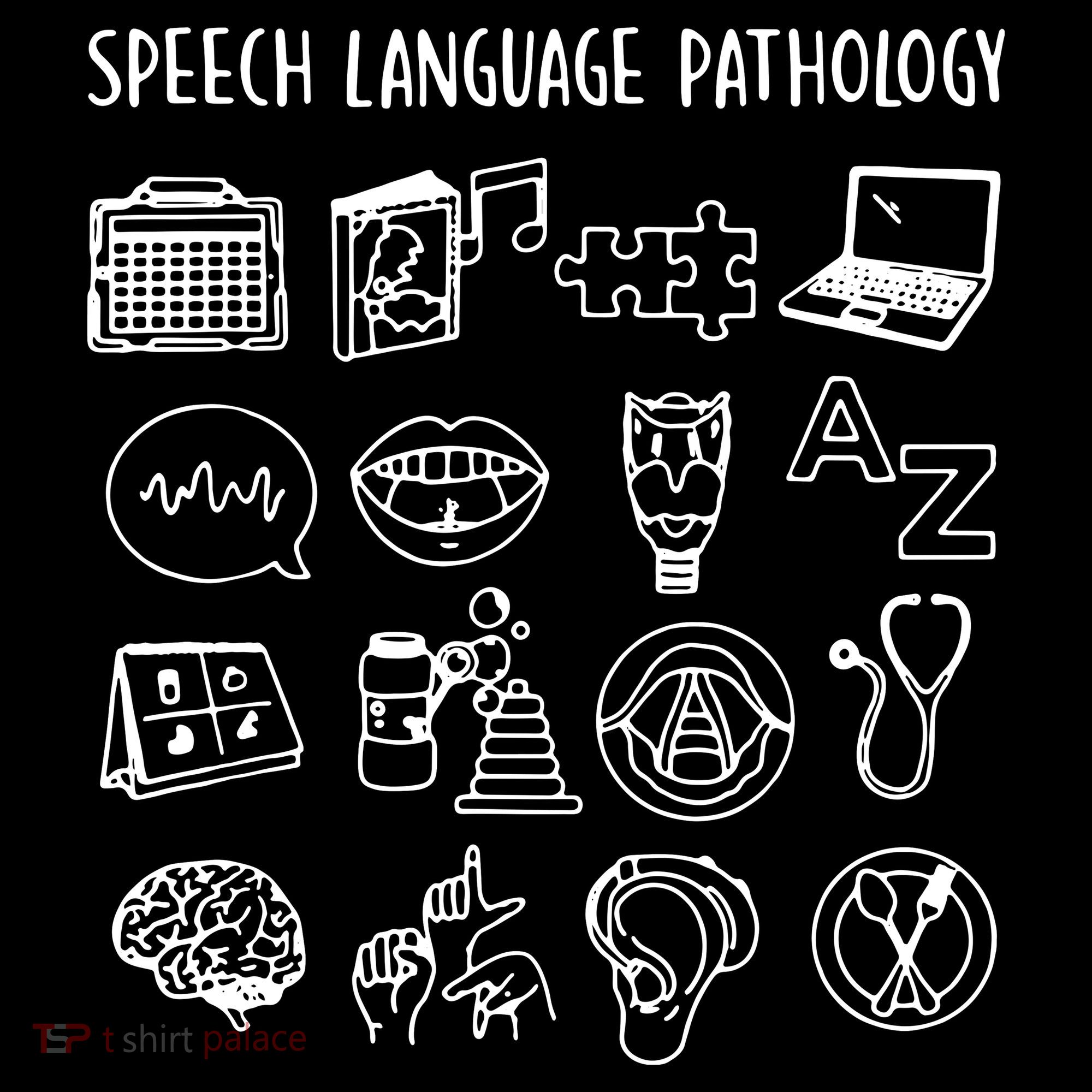 Speech Language Pathology Speech Therapy Awareness Backpack