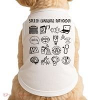 Speech Language Pathology Speech Therapy Awareness Doggie Tank thumb 0