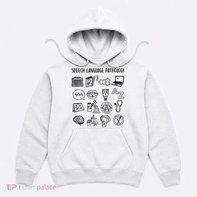 Speech Language Pathology Speech Therapy Awareness Hoodie