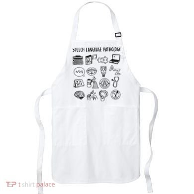 Speech Language Pathology Speech Therapy Awareness Apron