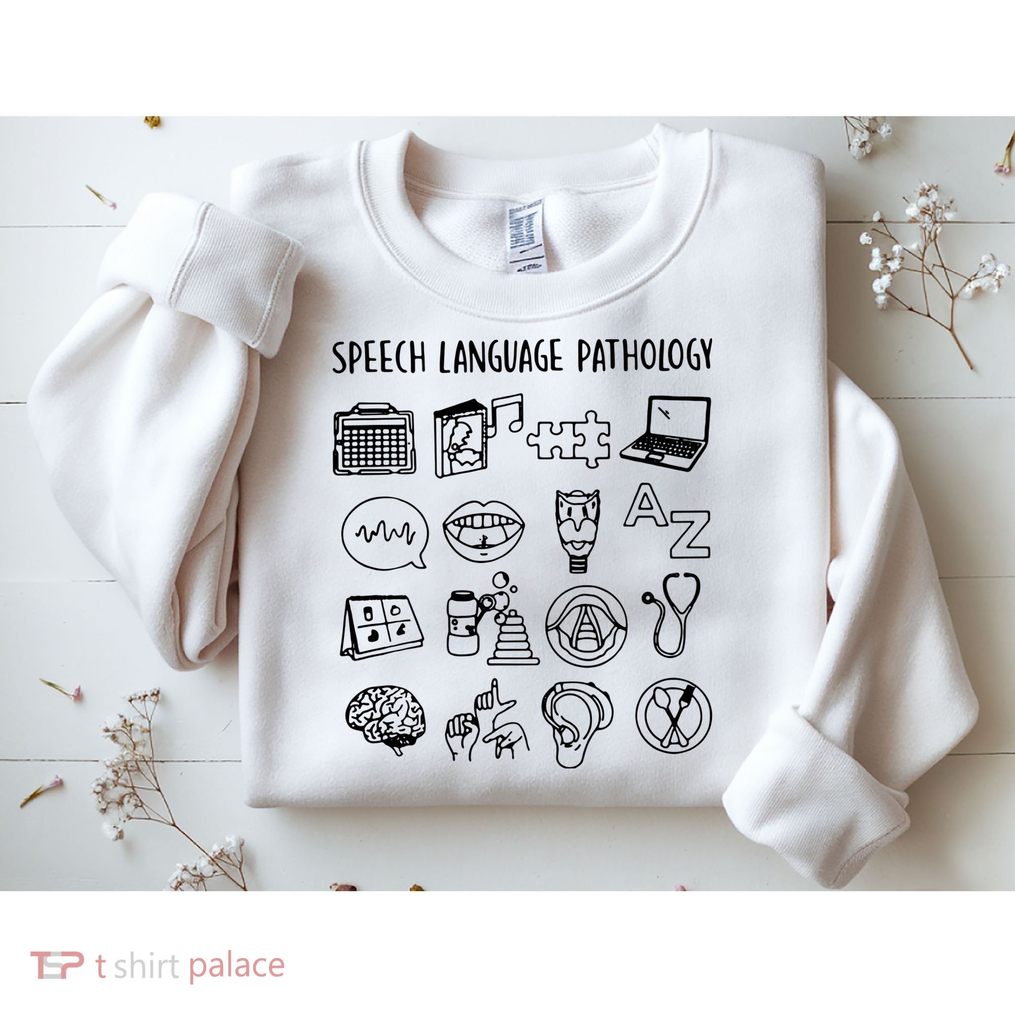 Speech Language Pathology Speech Therapy Awareness Sweatshirt
