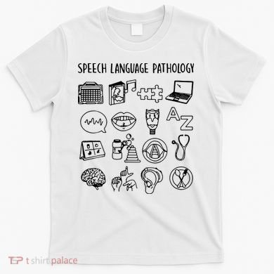 Speech Language Pathology Speech Therapy Awareness T-Shirt