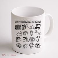 Speech Language Pathology Speech Therapy Awareness Coffee Mug thumb 1