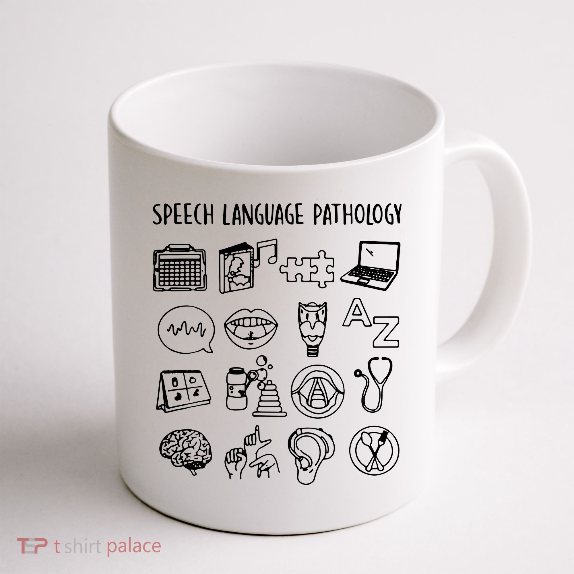 Speech Language Pathology Speech Therapy Awareness Coffee Mug