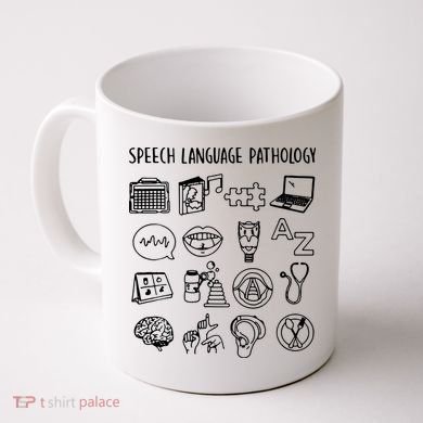 Speech Language Pathology Speech Therapy Awareness Coffee Mug