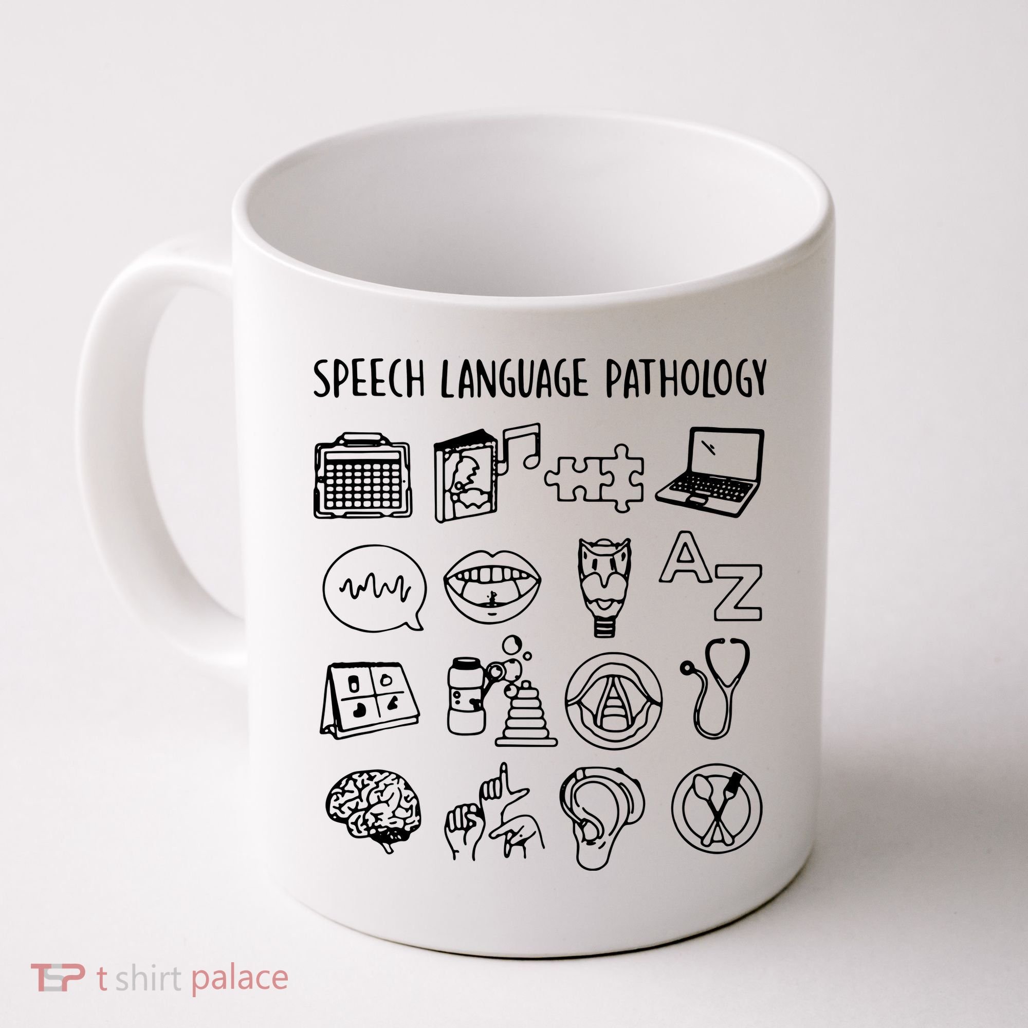 Speech Language Pathology Speech Therapy Awareness Coffee Mug