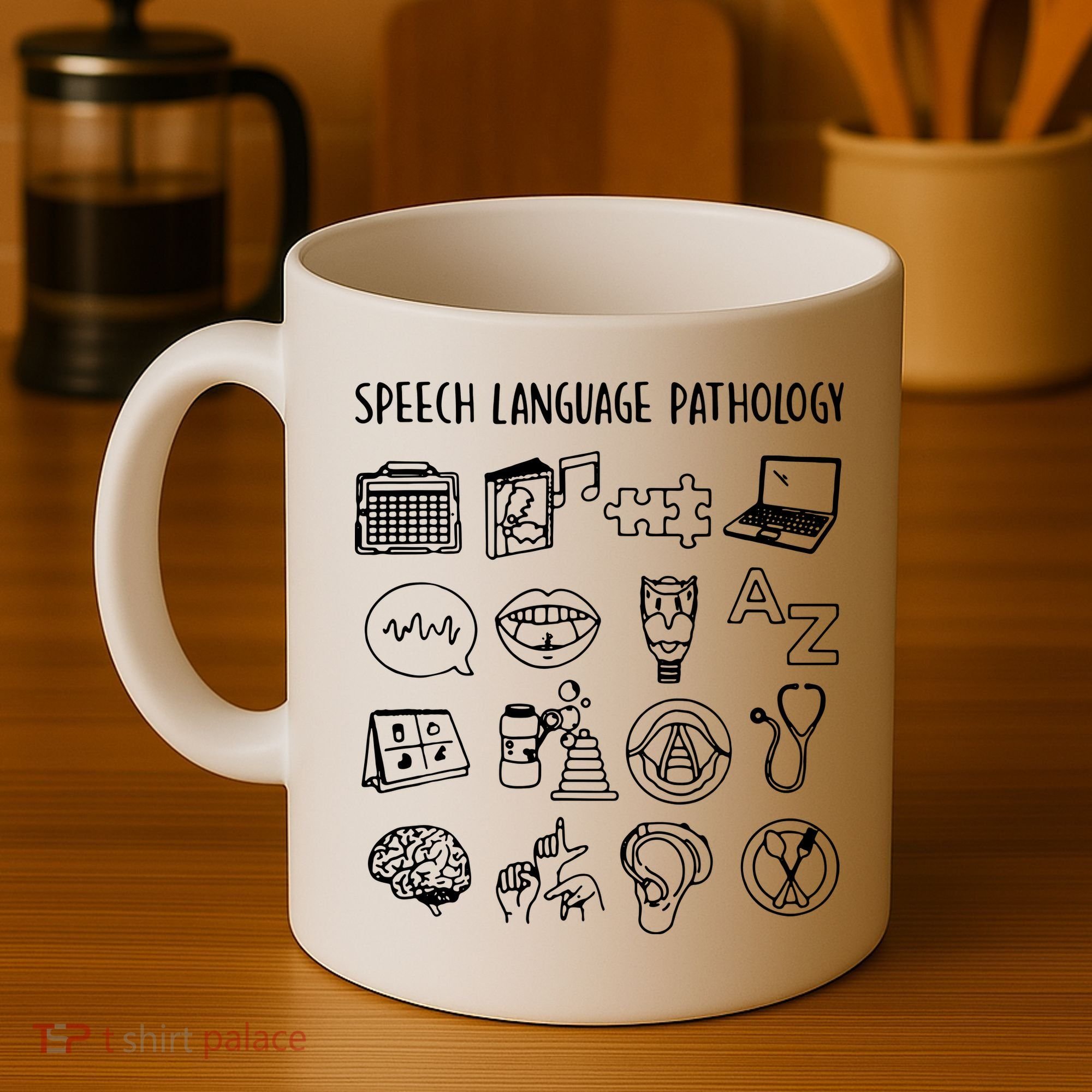 Speech Language Pathology Speech Therapy Awareness Coffee Mug