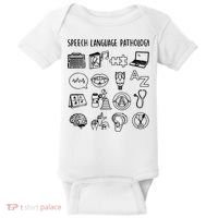 Speech Language Pathology Speech Therapy Awareness Baby Bodysuit thumb 0