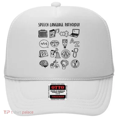 Speech Language Pathology Speech Therapy Awareness Hat