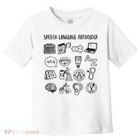 Speech Language Pathology Speech Therapy Awareness Toddler T-Shirt thumb 0