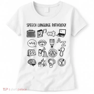 Speech Language Pathology Speech Therapy Awareness Women's T-Shirt