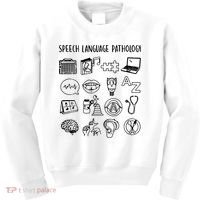 Speech Language Pathology Speech Therapy Awareness Kids Sweatshirt thumb 0