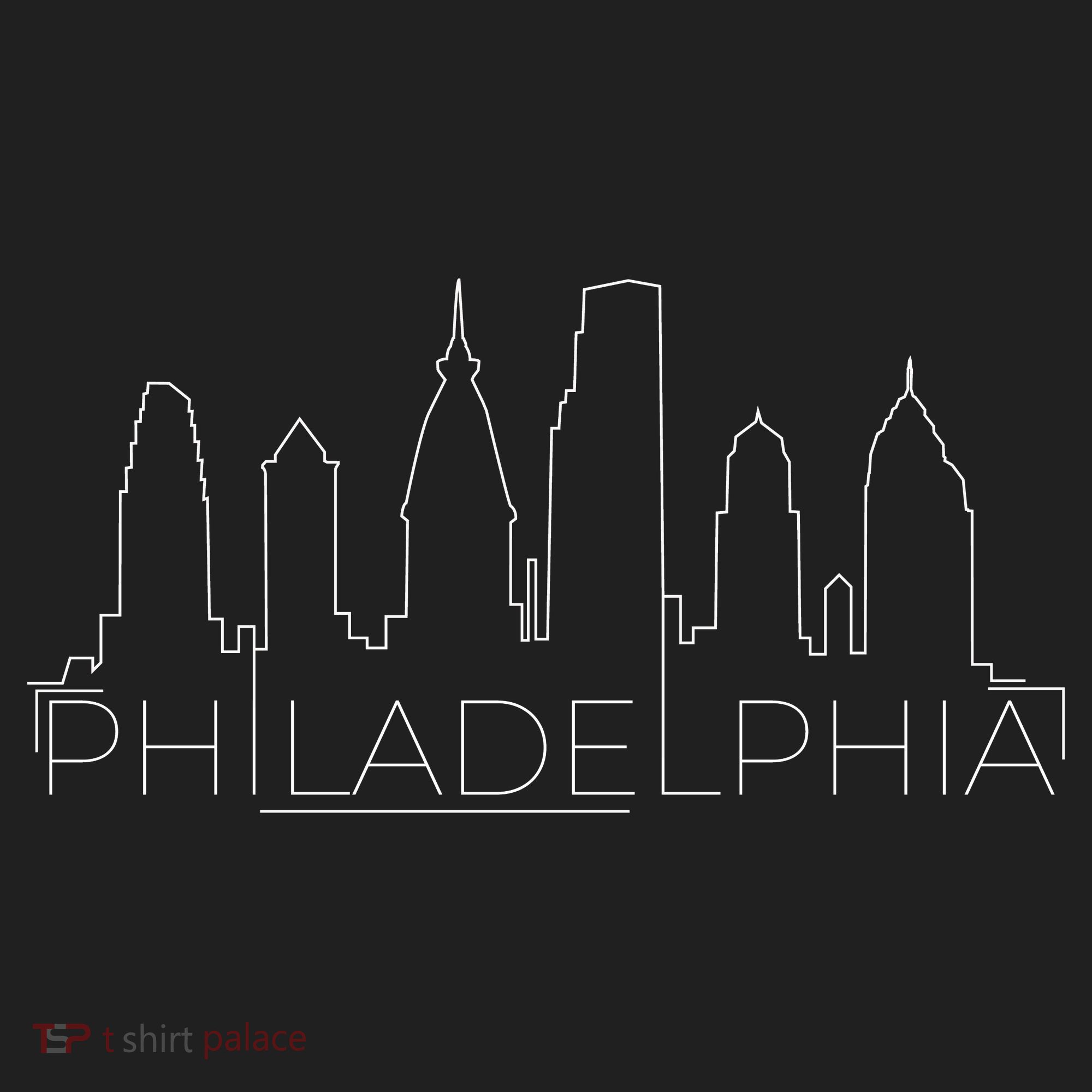Skyline Line Philadelphia City Hat