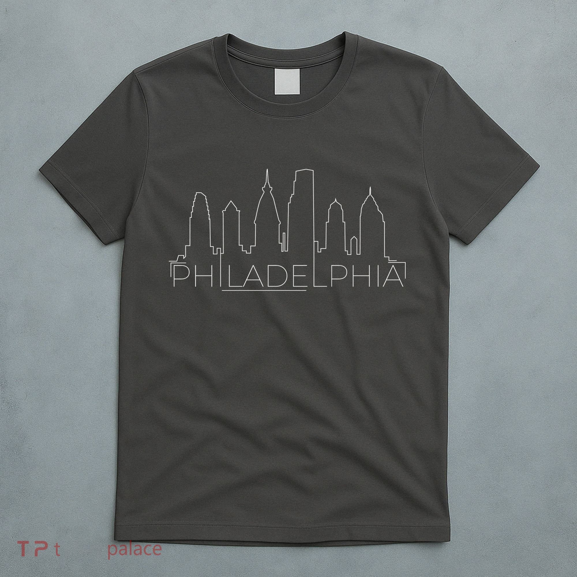 Skyline Line Philadelphia City T-Shirt