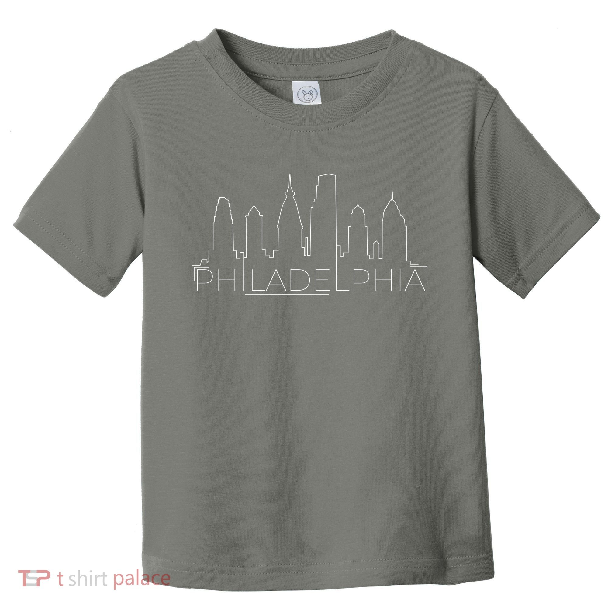 Skyline Line Philadelphia City Toddler T-Shirt