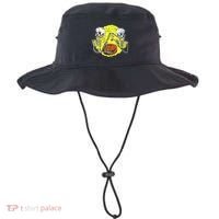 Skeletons Lighting Pumpkin Bucket Hat thumb 0