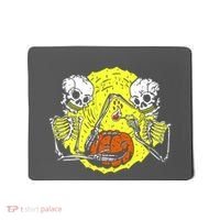 Skeletons Lighting Pumpkin Mousepad thumb 0
