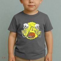 Skeletons Lighting Pumpkin Toddler T-Shirt thumb 2