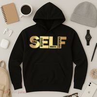 Self Love Respect Worth Confidence Motivational Hoodie thumb 3