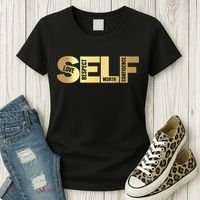 Self Love Respect Worth Confidence Motivational Women's T-Shirt thumb 3