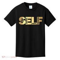 Self Love Respect Worth Confidence Motivational Kids T-Shirt thumb 0