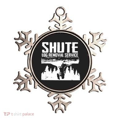 Shute Log Removal Service Ornament